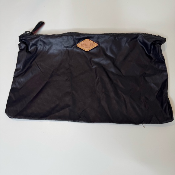 MZ Wallace black nylon cosmetic Euc - Picture 2 of 9